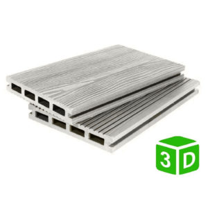 Террасная доска из ДПК 3D 149*24 мм
